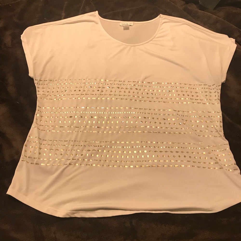 Cream and gold xxl shirt!
